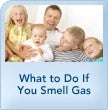What to do if you smell gas